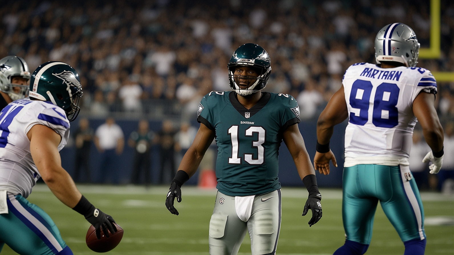 Dallas Cowboys vs Philadelphia Eagles Match Player Stats