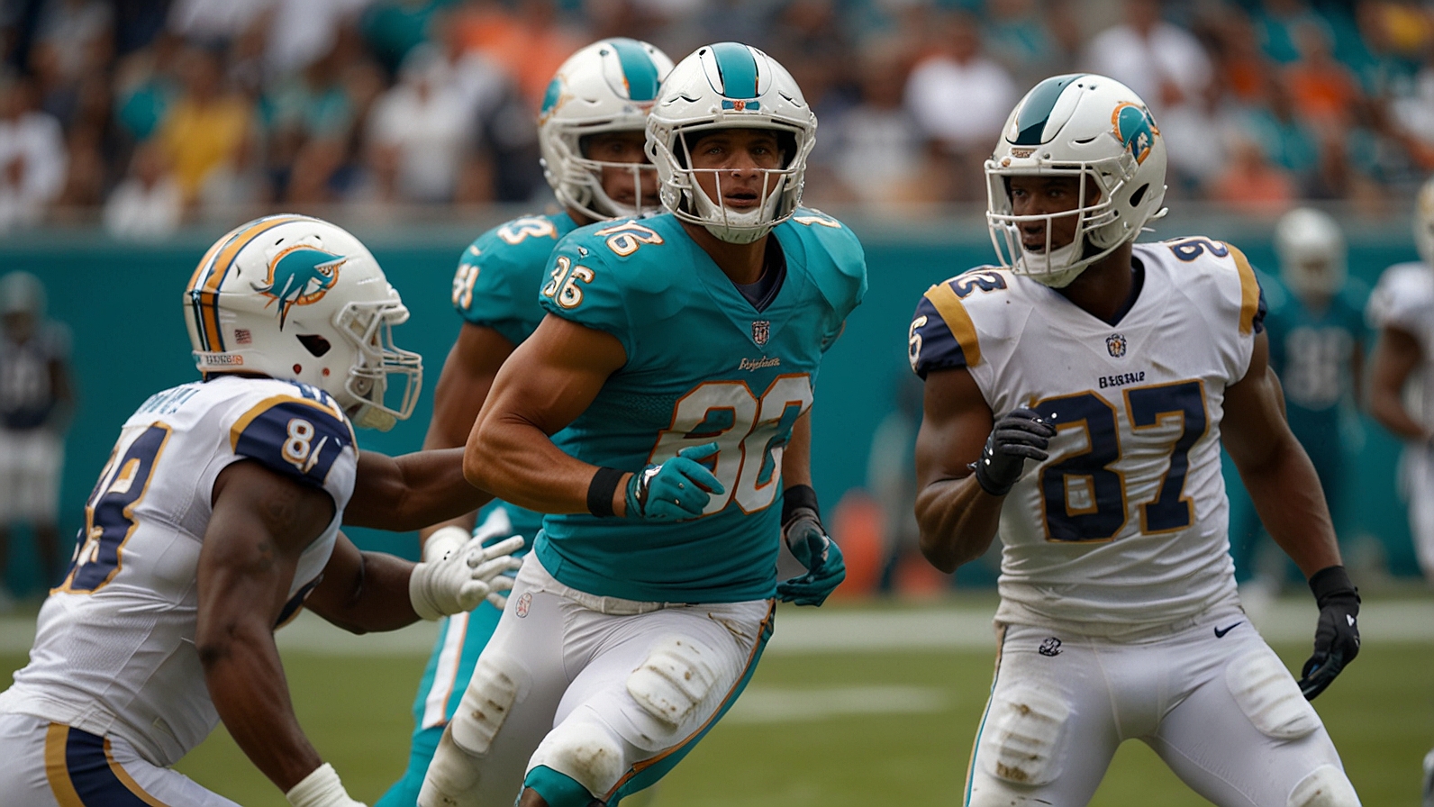 Miami Dolphins vs Los Angeles Rams Match Player Stats